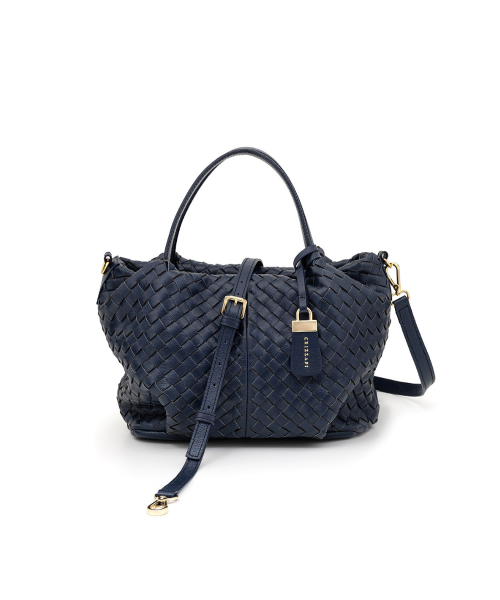 Bolsa Tote Tressê Manual | CR-11204 - Azul Marinho